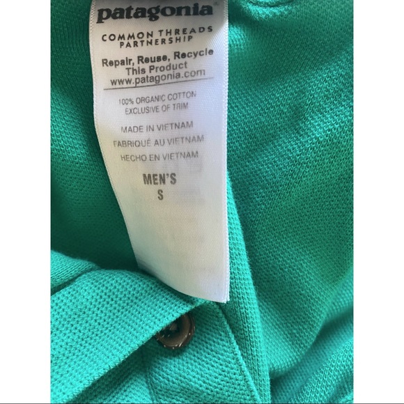 Patagonia Men’s Classic 100% Cotton 3 Button Polo Shirt - Picture 9 of 11